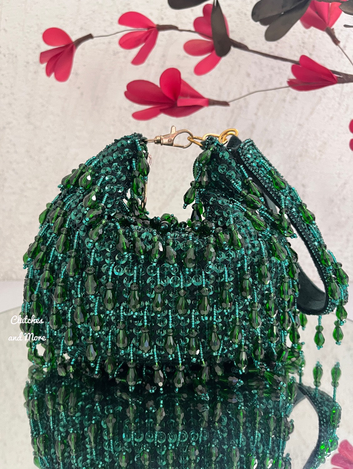 The Bagwati - Crystal Moon Bag Green