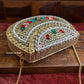 Kasika Kundan Brass Clutch Multicolored
