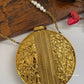 Mother of pearl Luxury Clutch Gold