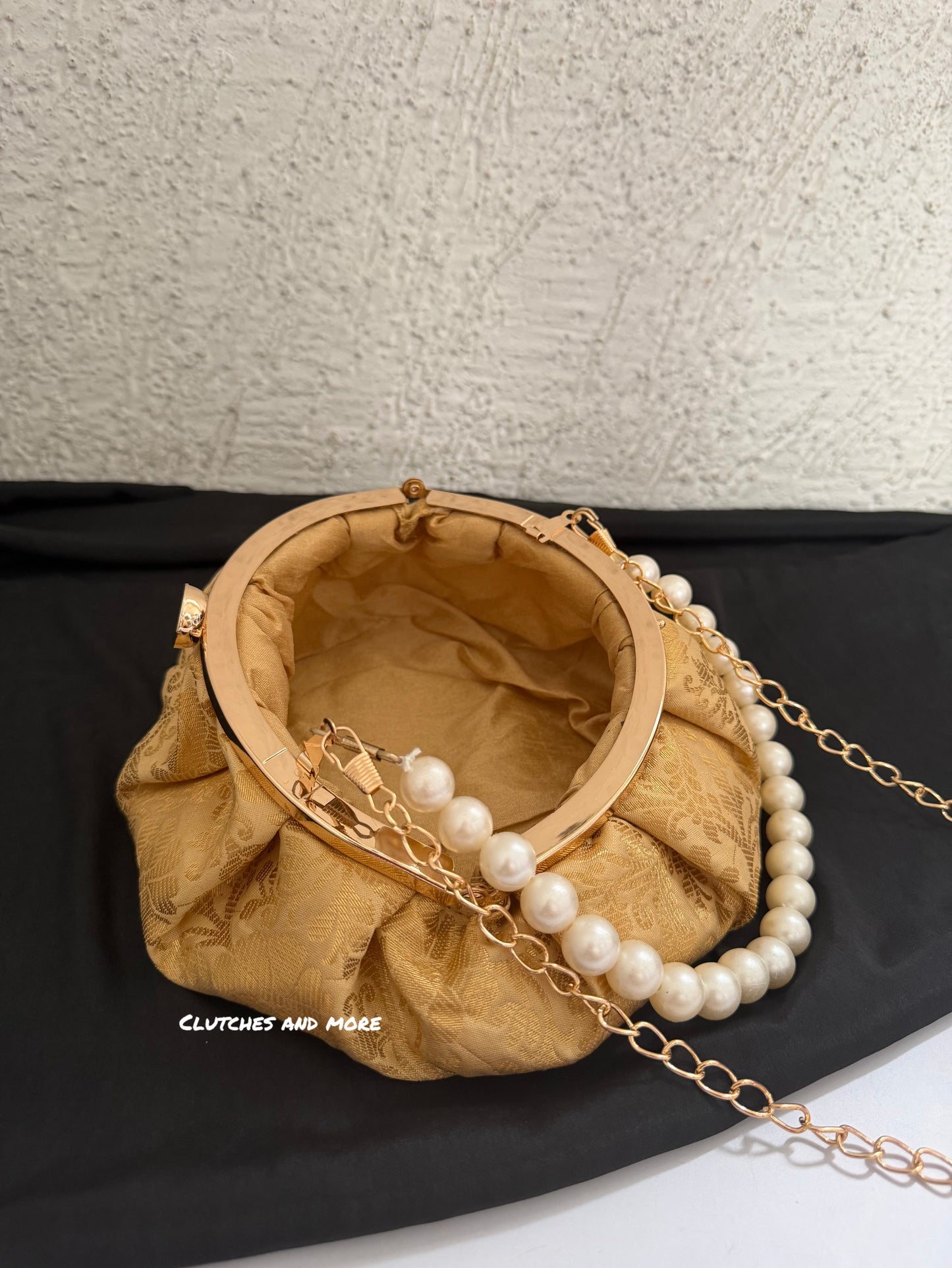 Banarsi Batua Bag Gold