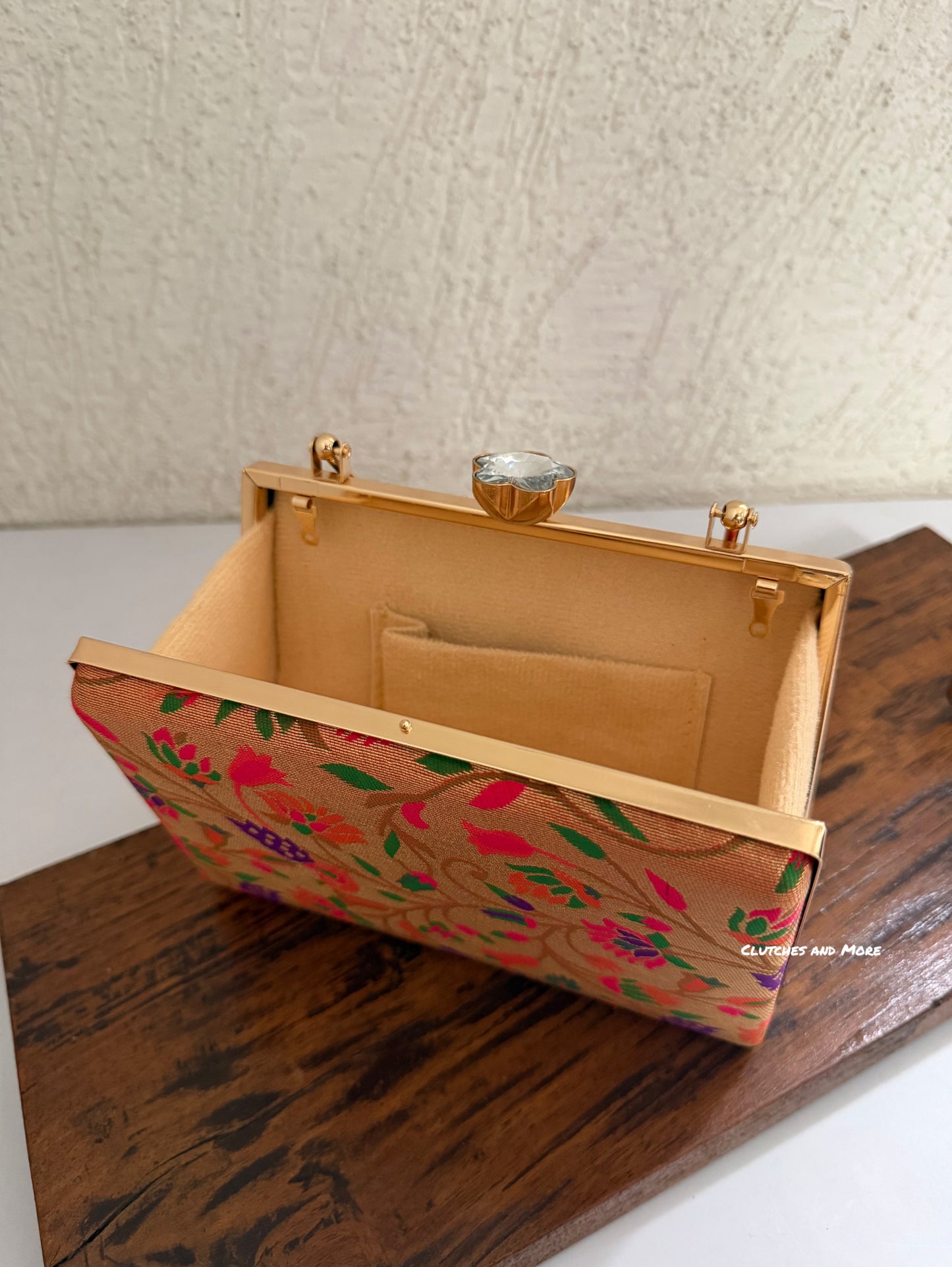 Paithani Clutch Multicolored