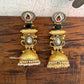 Aishani Gold Silver Kashmiri Jhumka
