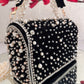 Premium Tassle Box clutch Black