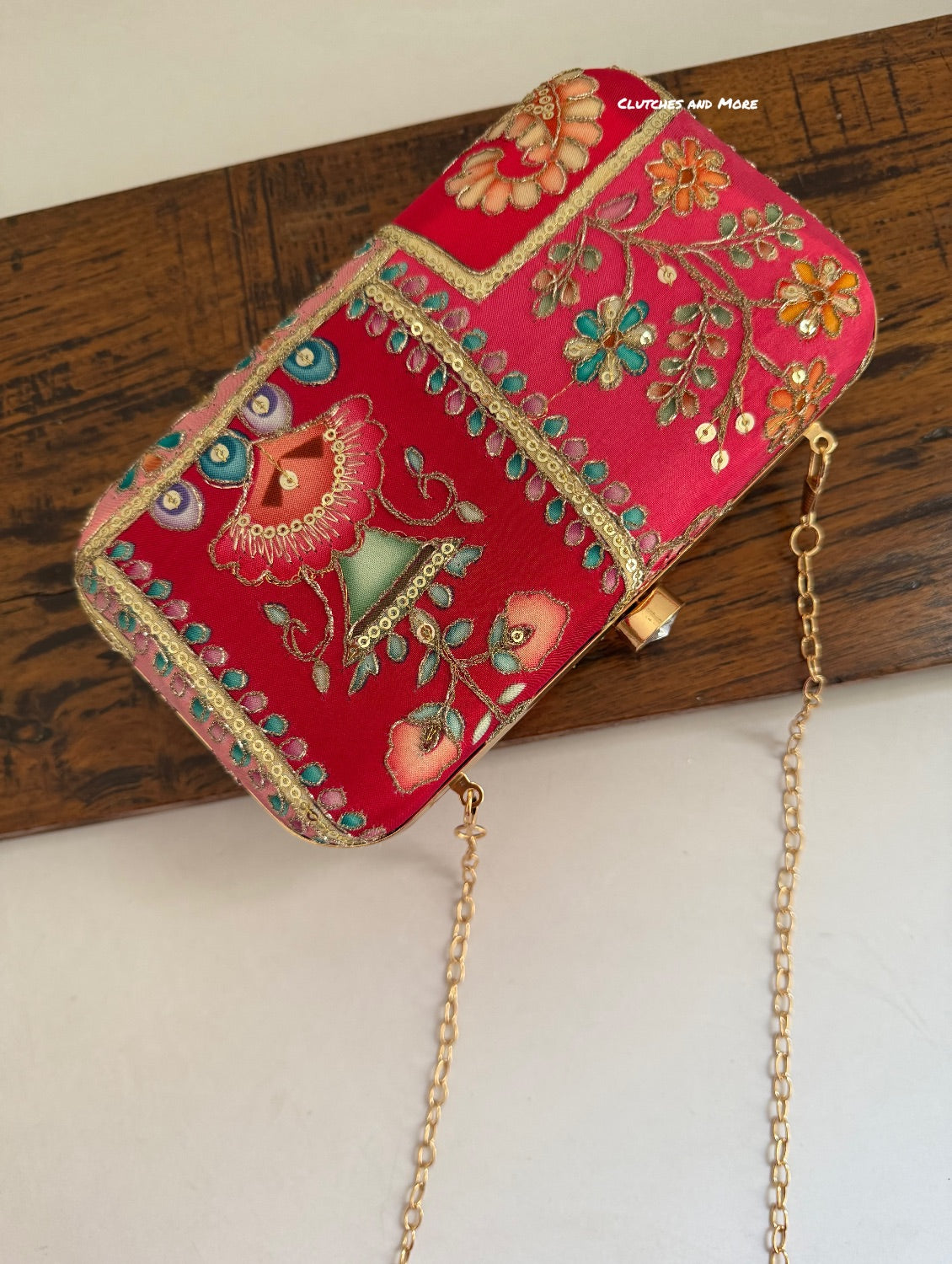 Maharani Party Bag Pink Multi
