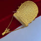 Gold Silver Brass Mobile Waist bag