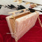 Embellished Handheld Resin Clutch