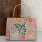 Lakhnawi Chikankari Bag Whitish Green