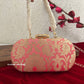 Adaa Banarsi Clutch Pink