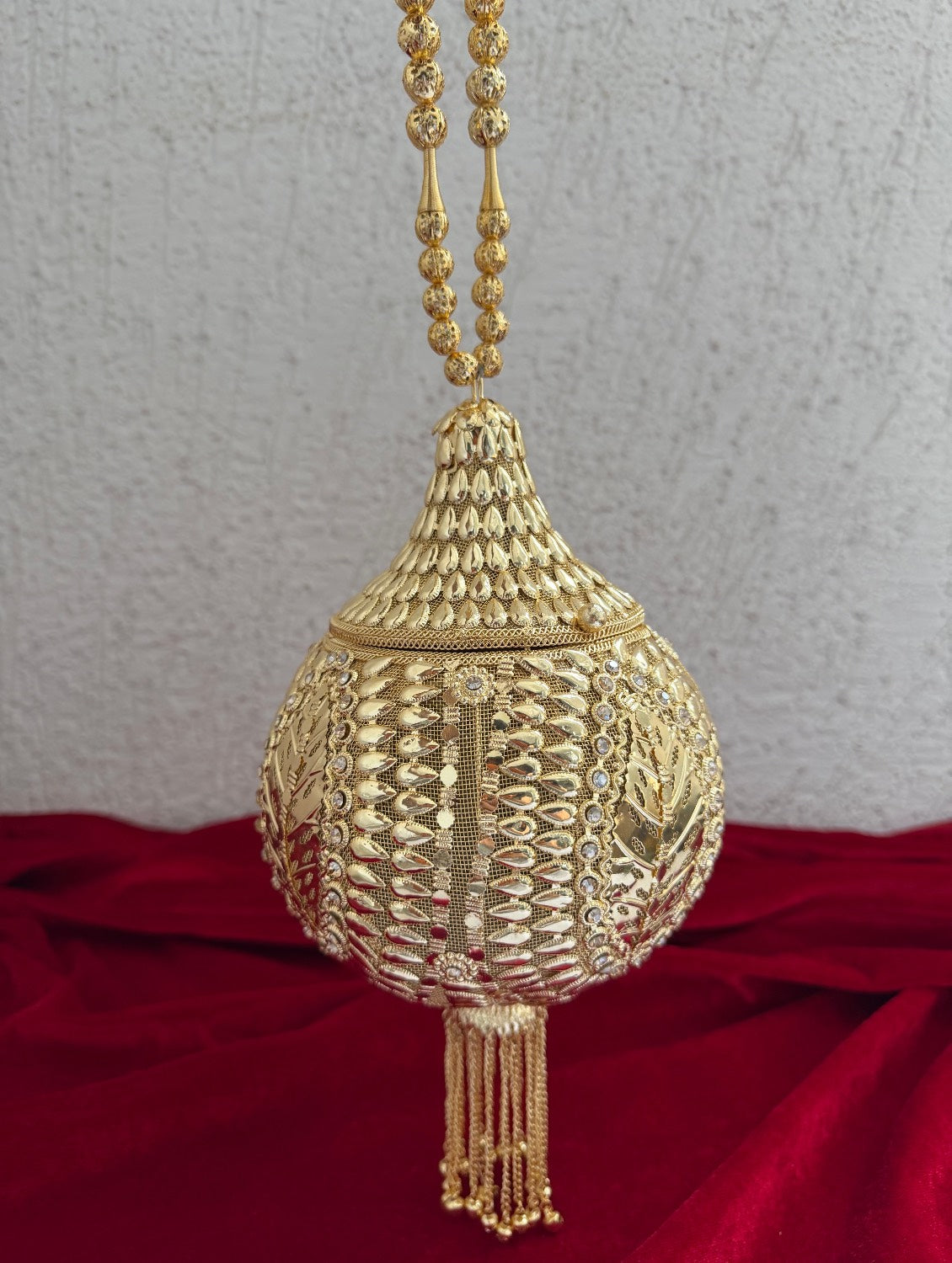Metal Gold Potli Bag (Big Size)