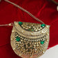 Kasika Kundan Brass Clutch Mini Silver