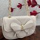 Butterfly White Sling Bag