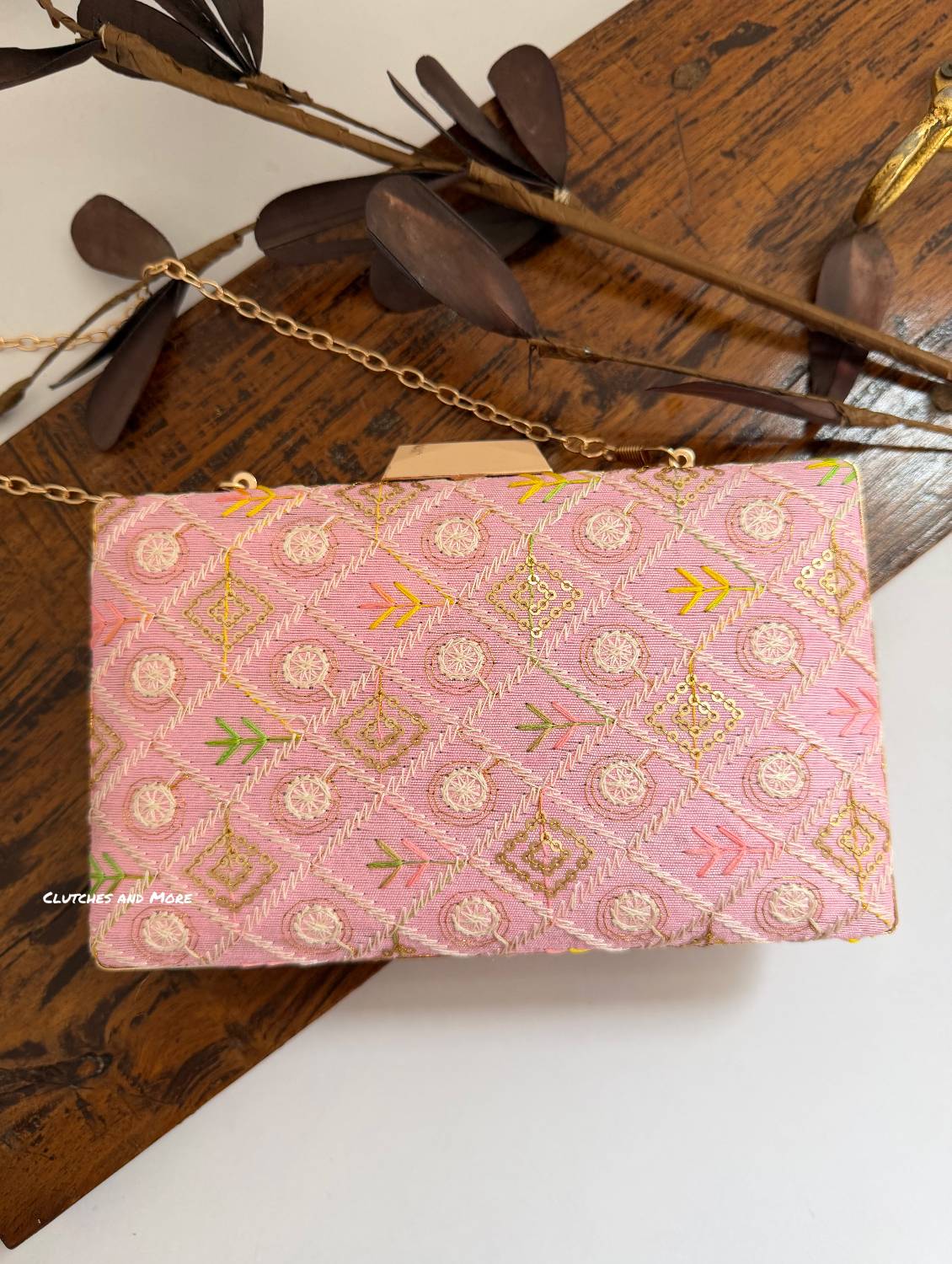 BloomingDale Clutch Pink
