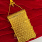 Gold Silver Brass Mobile Waist bag