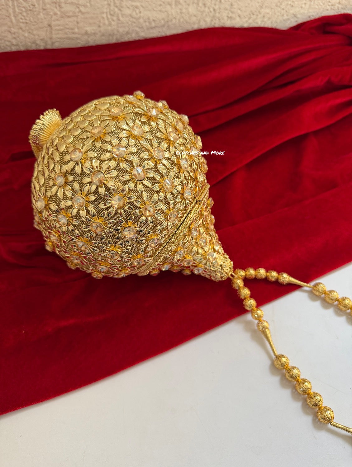 Metal Gold Potli Bag (Big Size)