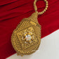 Mini Metal Potli Bag  Gold