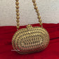 Mini Metal Capsule Bag Dark Gold