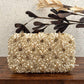 Penny Pearl Clutch Gold