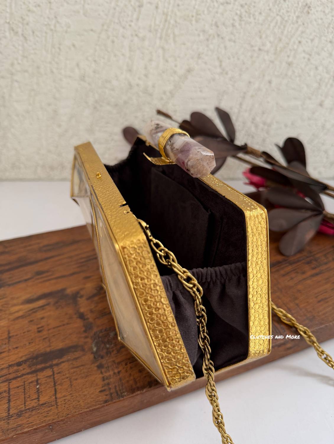 Oyster Mother of Pearl Luxury Clutch