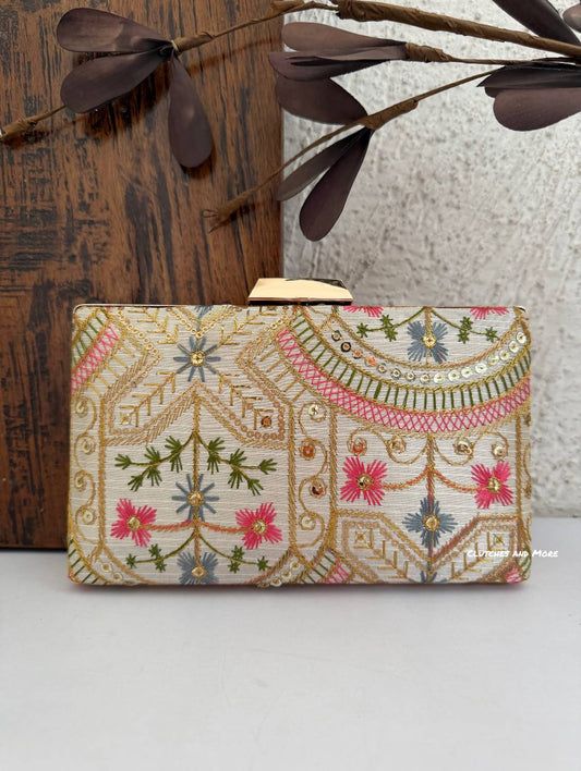 BloomingDale Clutch Multicolored (Pattern 1)