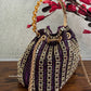 Hazel Bucket Bag Purple