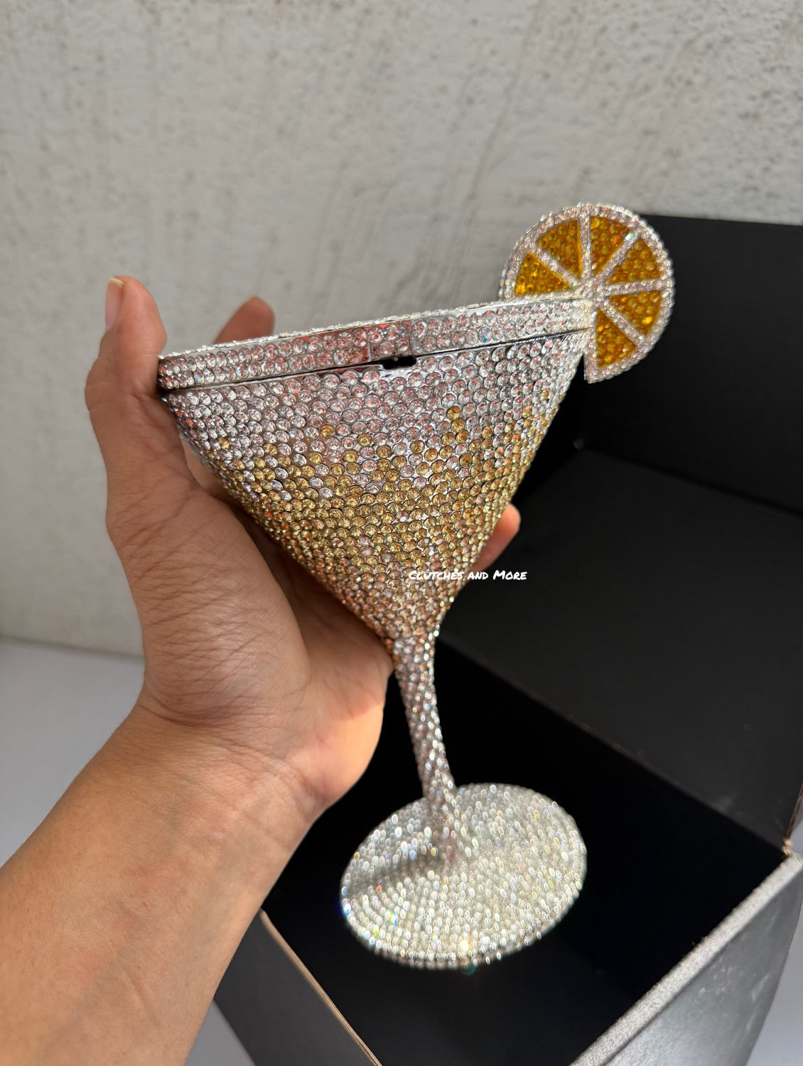 Crystal Martini Glam Glass