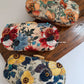 Poppy Floral Capsule Clutch Yellow Blue