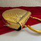 Multcolored brass clutch with Gold Base