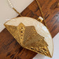 Cleaopatra Mother Of Pearl  Clutch