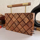 Rustic Affair Wooden Clutch