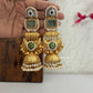Advaita Kashmiri Earrings Pastel Green