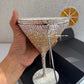 Crystal Martini Glam Glass
