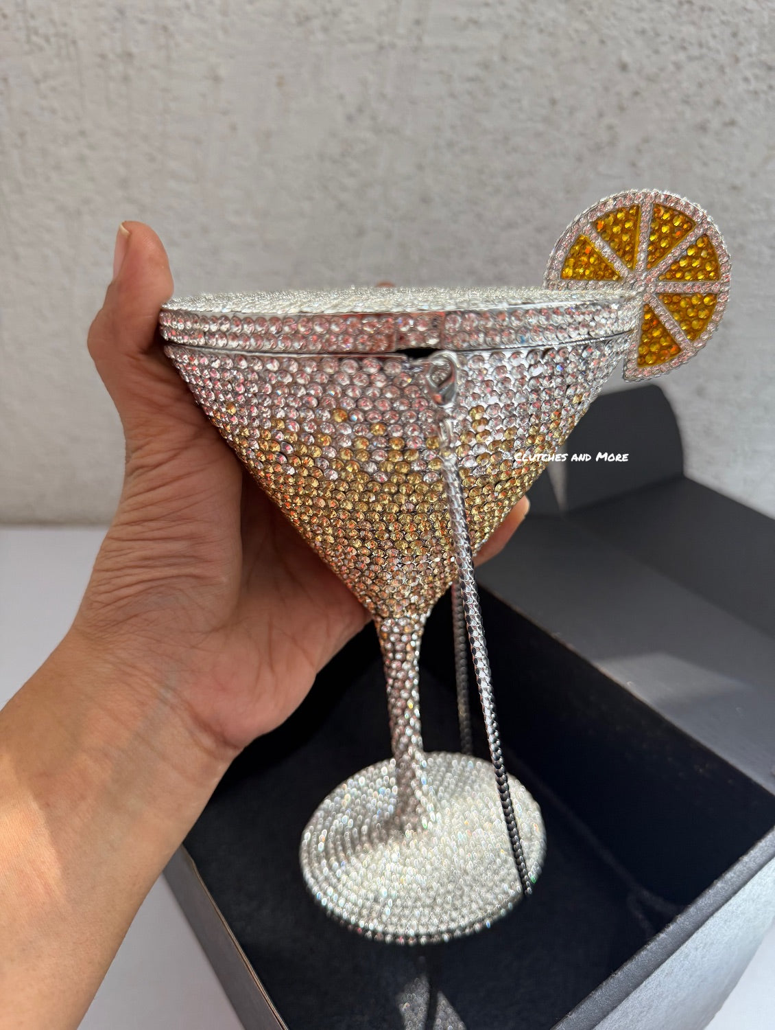 Crystal Martini Glam Glass