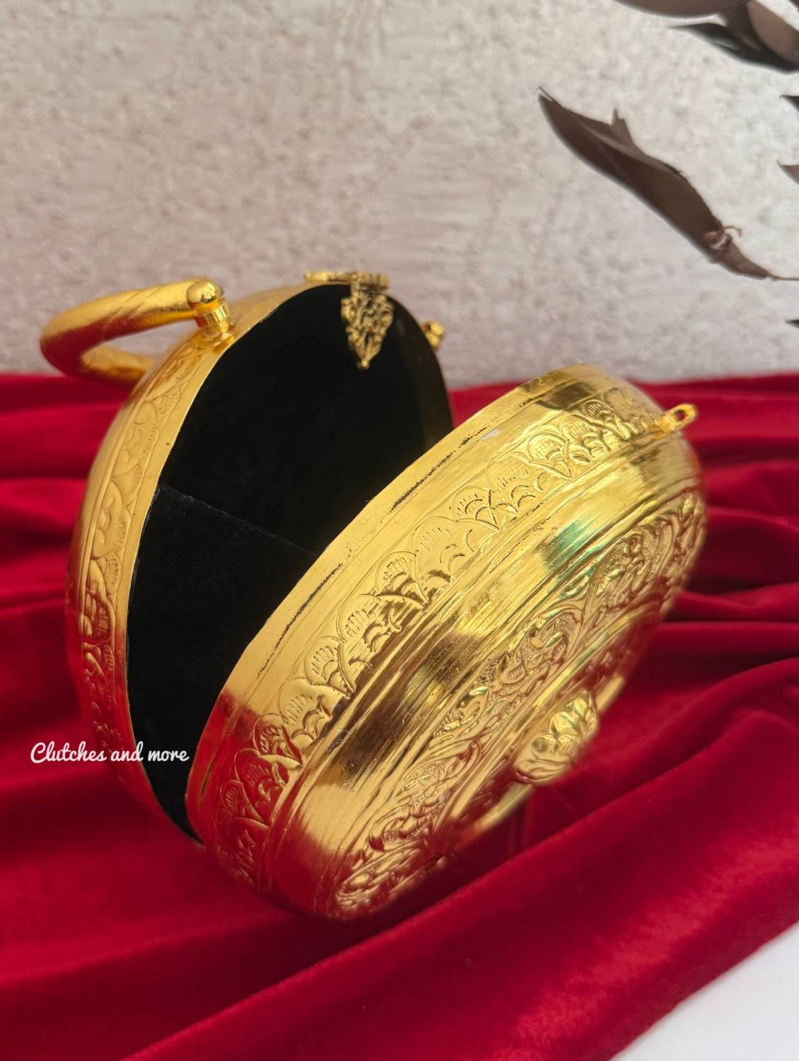 Brass Chakra Gold Bag