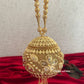 Mini Metal Potli Bag Gold