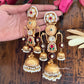 Haniya Gold Kashmiri Jhumka