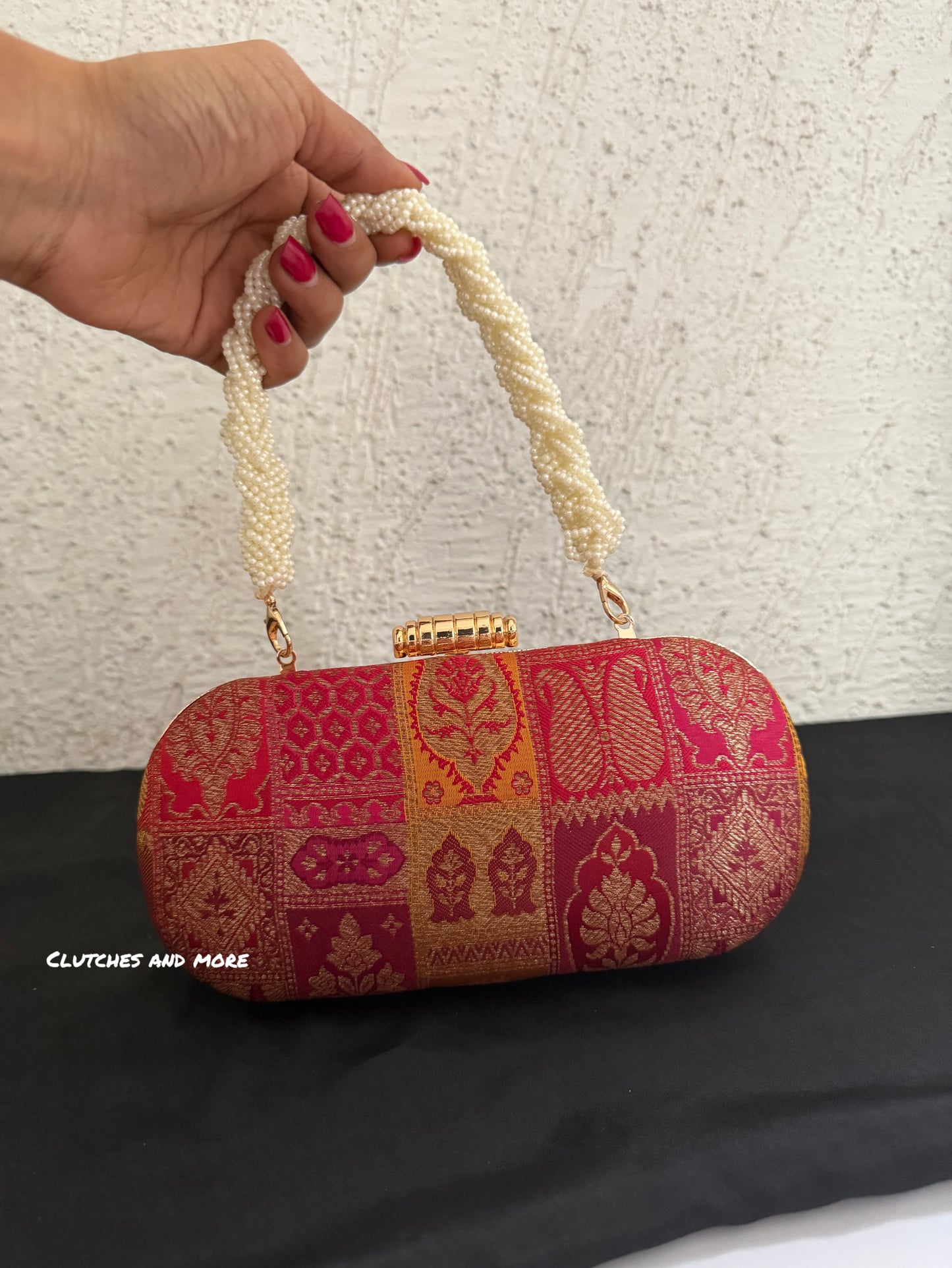 Adaa Banarsi Clutch Multicolored