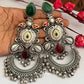 Meera Silver Chandbalis
