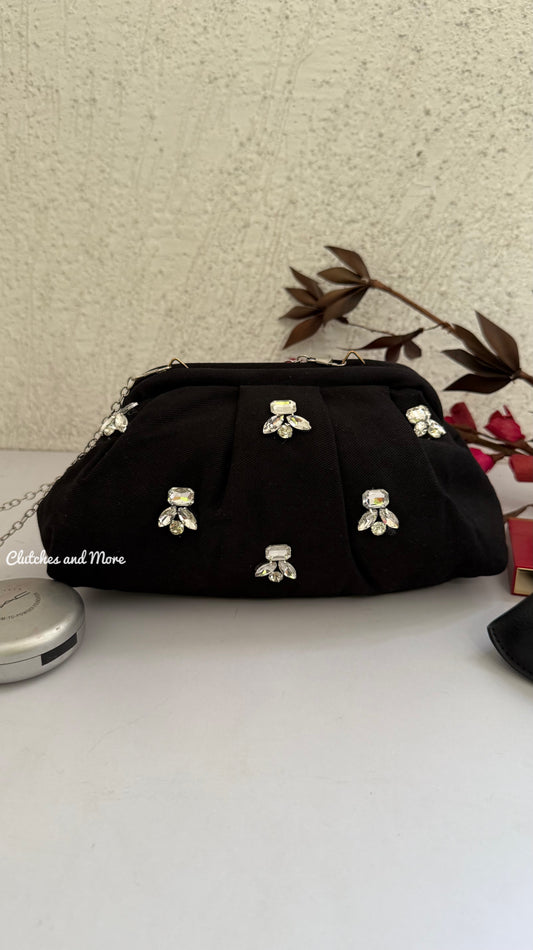 Denim Cloud Bag Black