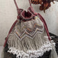 Premium Jhumka Potli Dark Onion color