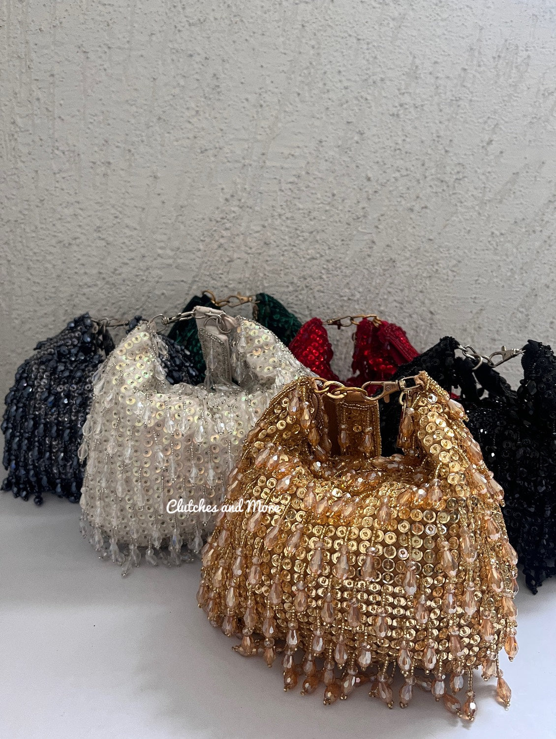 The Bagwati - Crystal Moon Bag Gold