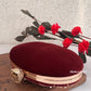 Ananya Big Capsule Clutch Maroon