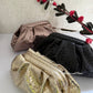 Cloud Bag Metallic Gunmetal