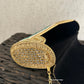 Kasika Kundan Brass Clutch Multicolored