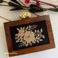 Wooden Indo Western Clutch