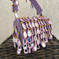 Mirror Flap Bag Lavender
