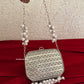 Zareen Mini Metal Bag Sliver