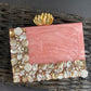 Light Pink Resin clutch