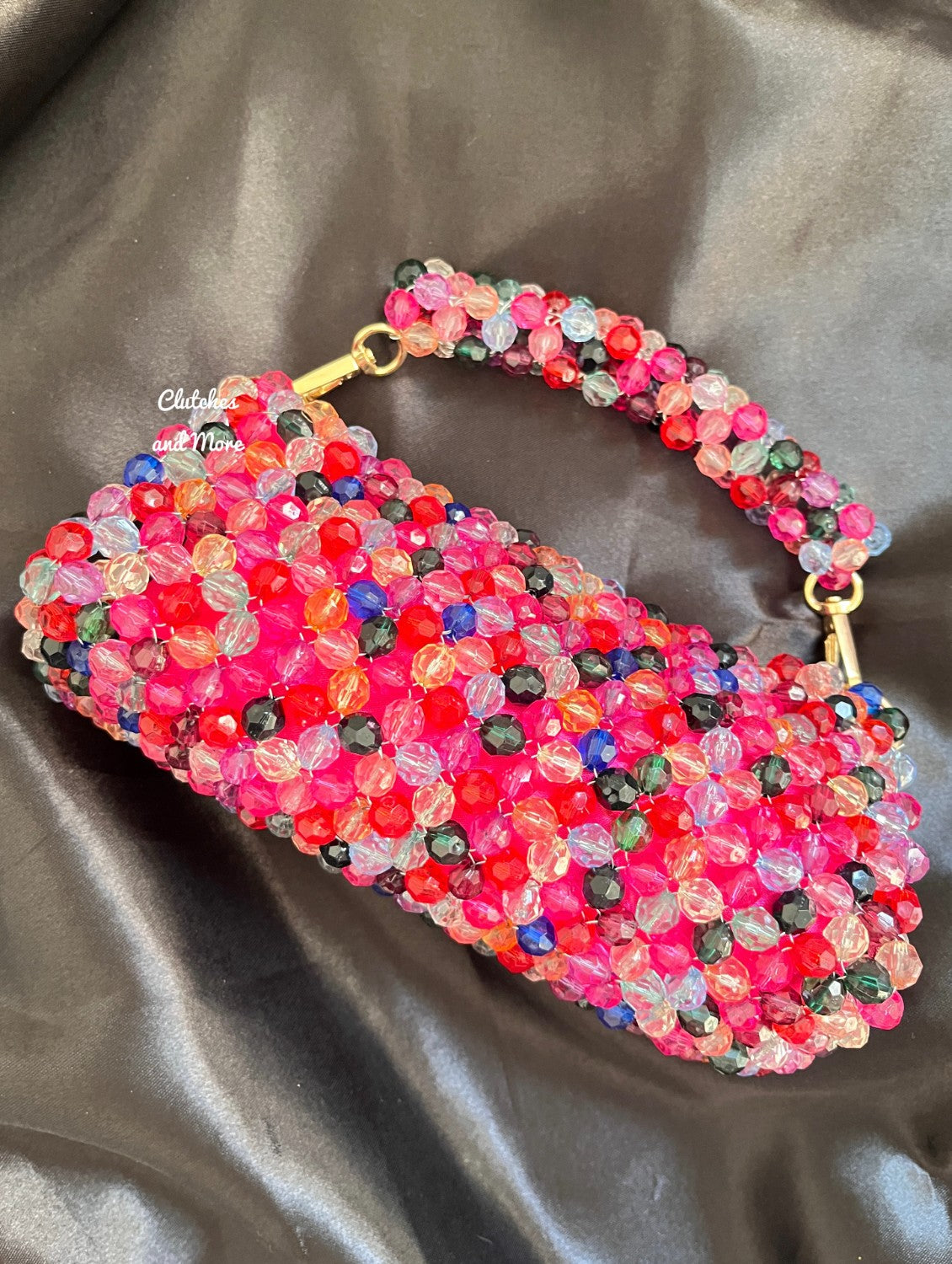 Handmade beaded glass crystal bag | JBerushi