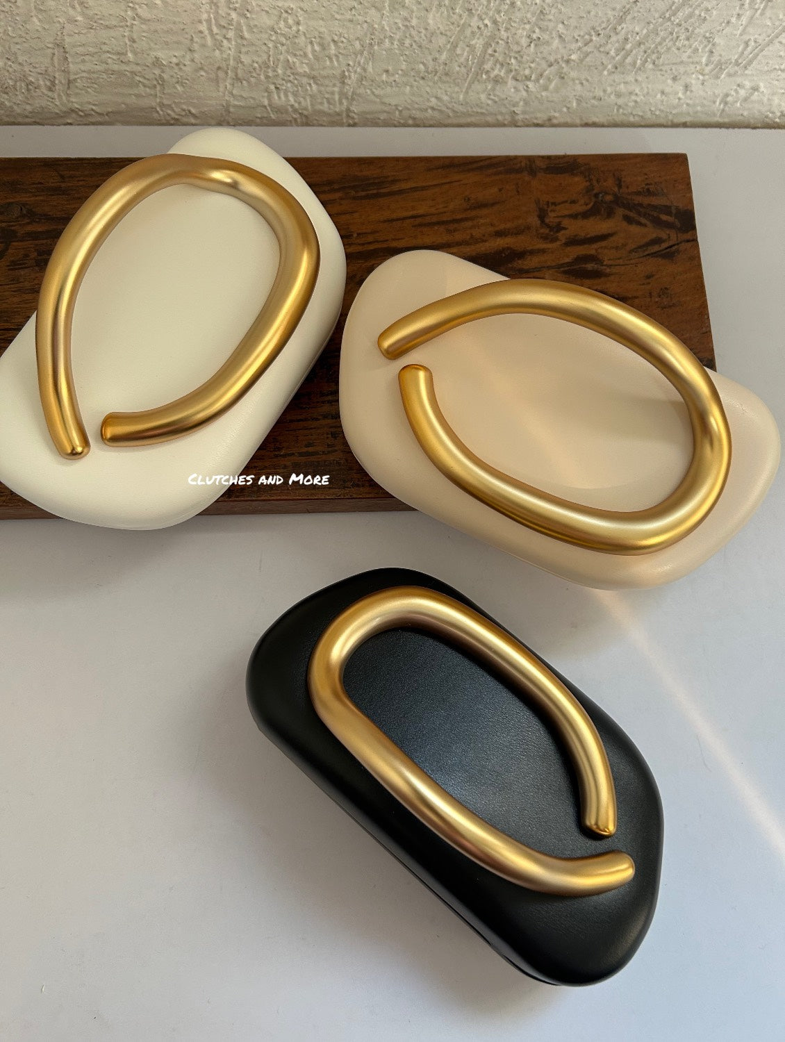 The ZARA Clutch Ivory