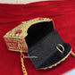 Kashish Kundan Brass Clutch Mini